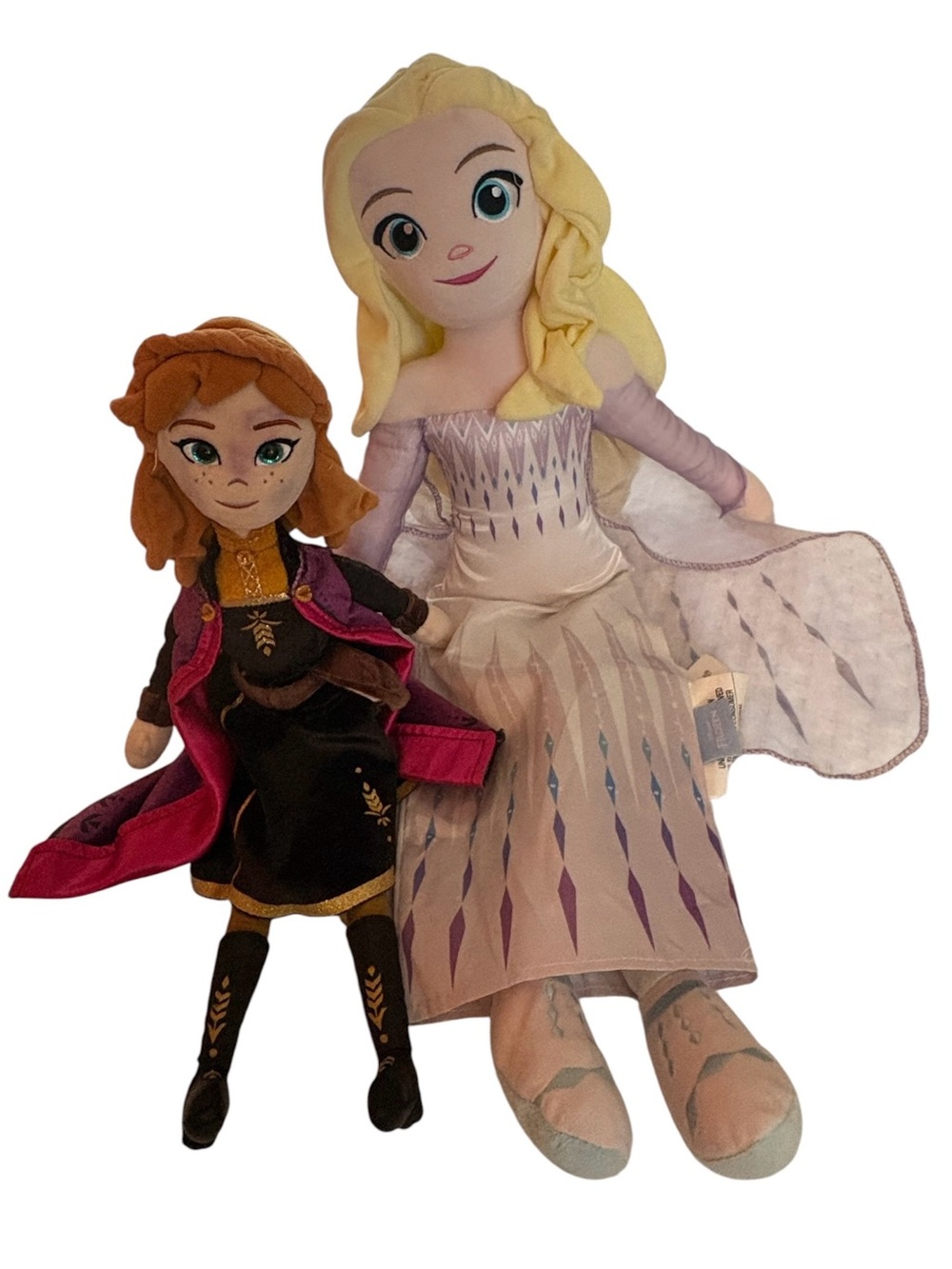 Disney Frozen-Inspired Plush Doll Pair - Anna and Elsa